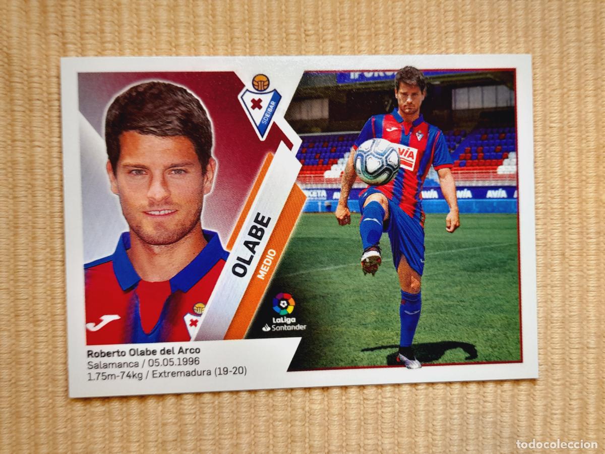 Cromos de F&uacute;tbol: CROMO 11B (11 B) OLABE (SD EIBAR) LIGA 19-20 (2019 2020) &Aacute;LBUM ESTE