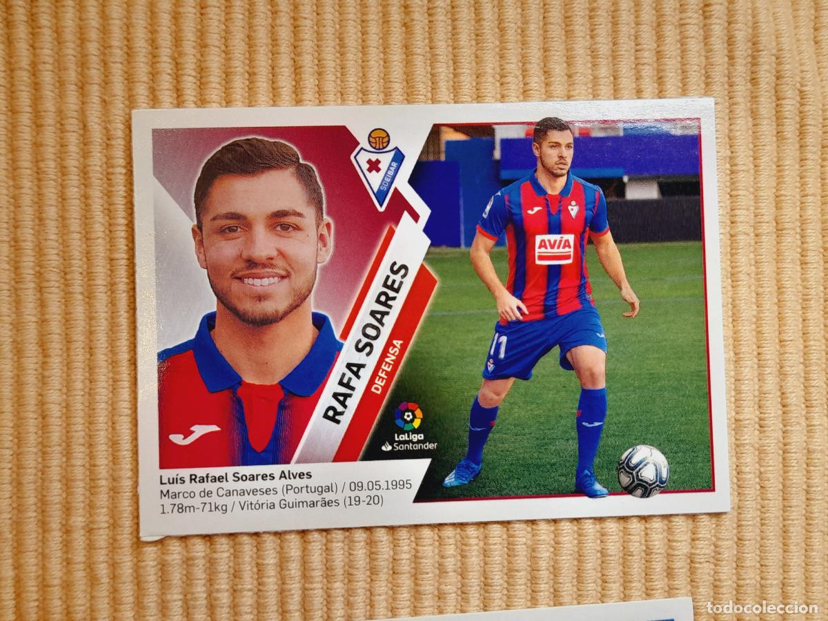 Cromos de F&uacute;tbol: CROMO 12 RAFA SOARES (MERCADO INVIERNO) SD EIBAR LIGA 19-20 (2019 2020) &Aacute;LBUM ESTE