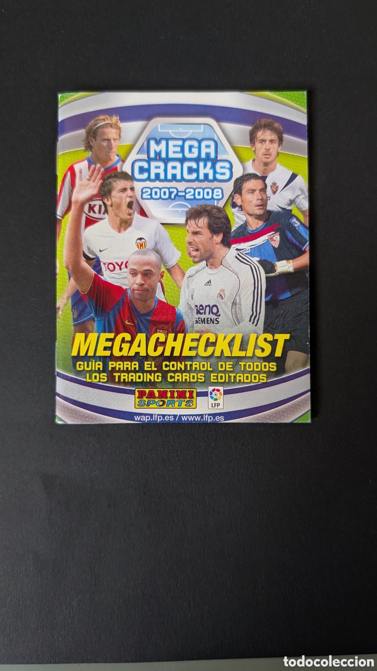 Cromos de F&uacute;tbol: MEGACHECKLIST MEGACRACKS LIGA 2007/08 07 08 NUEVO SIN ESCRITOS SIN USO