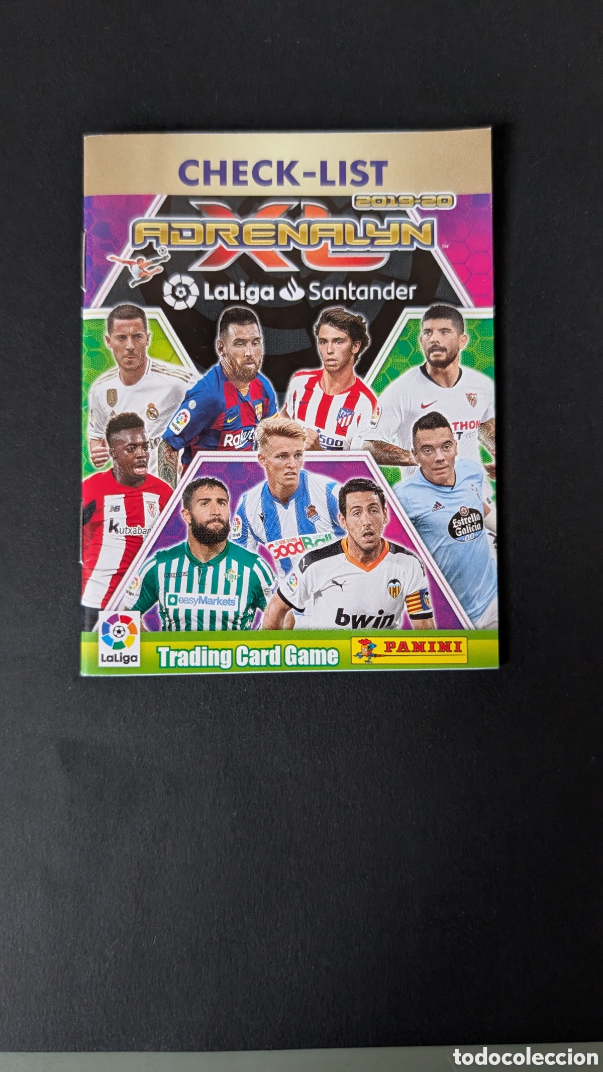 Cromos de F&uacute;tbol: CHECKLIST CHECK LIST ADRENALYN XL LIGA 2019/20 19 20 NUEVO SIN ESCRITOS SIN USO