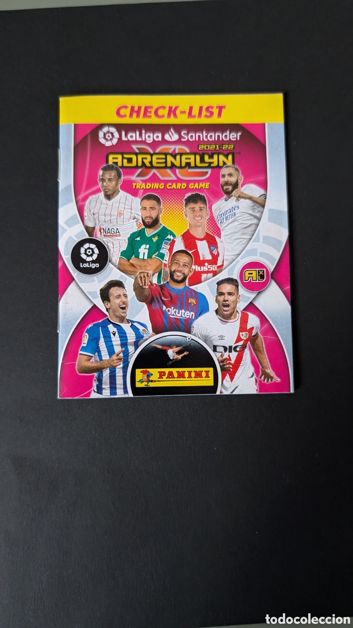 Cromos de F&uacute;tbol: CHECKLIST CHECK LIST ADRENALYN XL LIGA 2021/22 21 22 NUEVO SIN ESCRITOS SIN USO