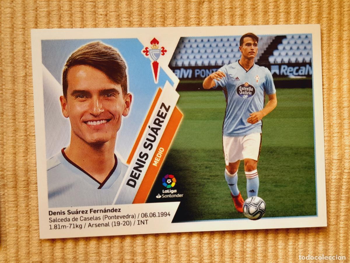 Cromos de F&uacute;tbol: CROMO 6 DENIS SUAREZ (ULTIMOS FICHAJES) CELTA DE VIGO LIGA 19-20 (2019 2020) &Aacute;LBUM ESTE
