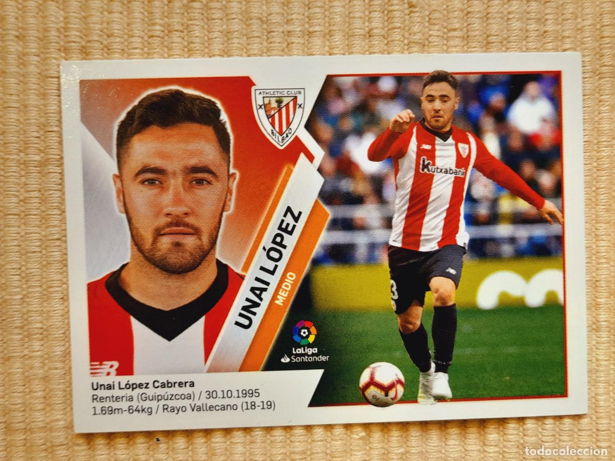 Cromos de F&uacute;tbol: CROMO 9 BIS UNAI LOPEZ (COLOCA) ATHLETIC BILBAO LIGA 19-20 (2019 2020) &Aacute;LBUM ESTE