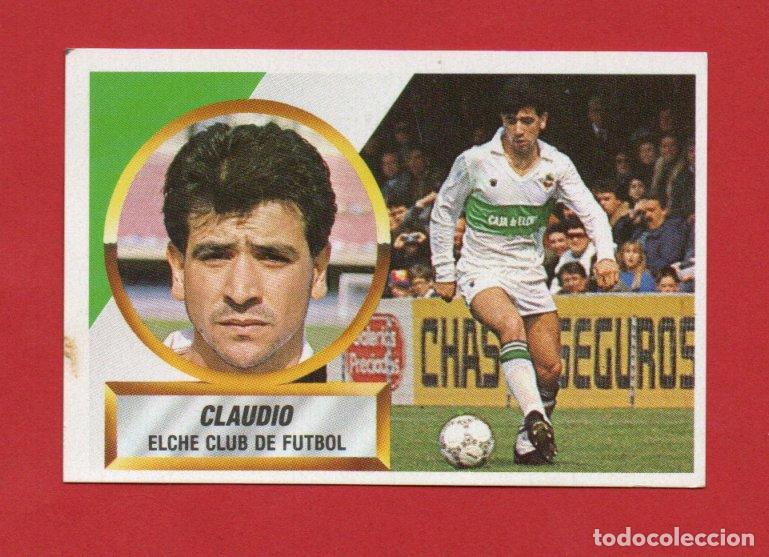 Cromos de F&uacute;tbol: ESTE 88 89 CLAUDIO DEL ELCHE CF SIN # NUEVO SIN PEGAR ESTE 1988 1989