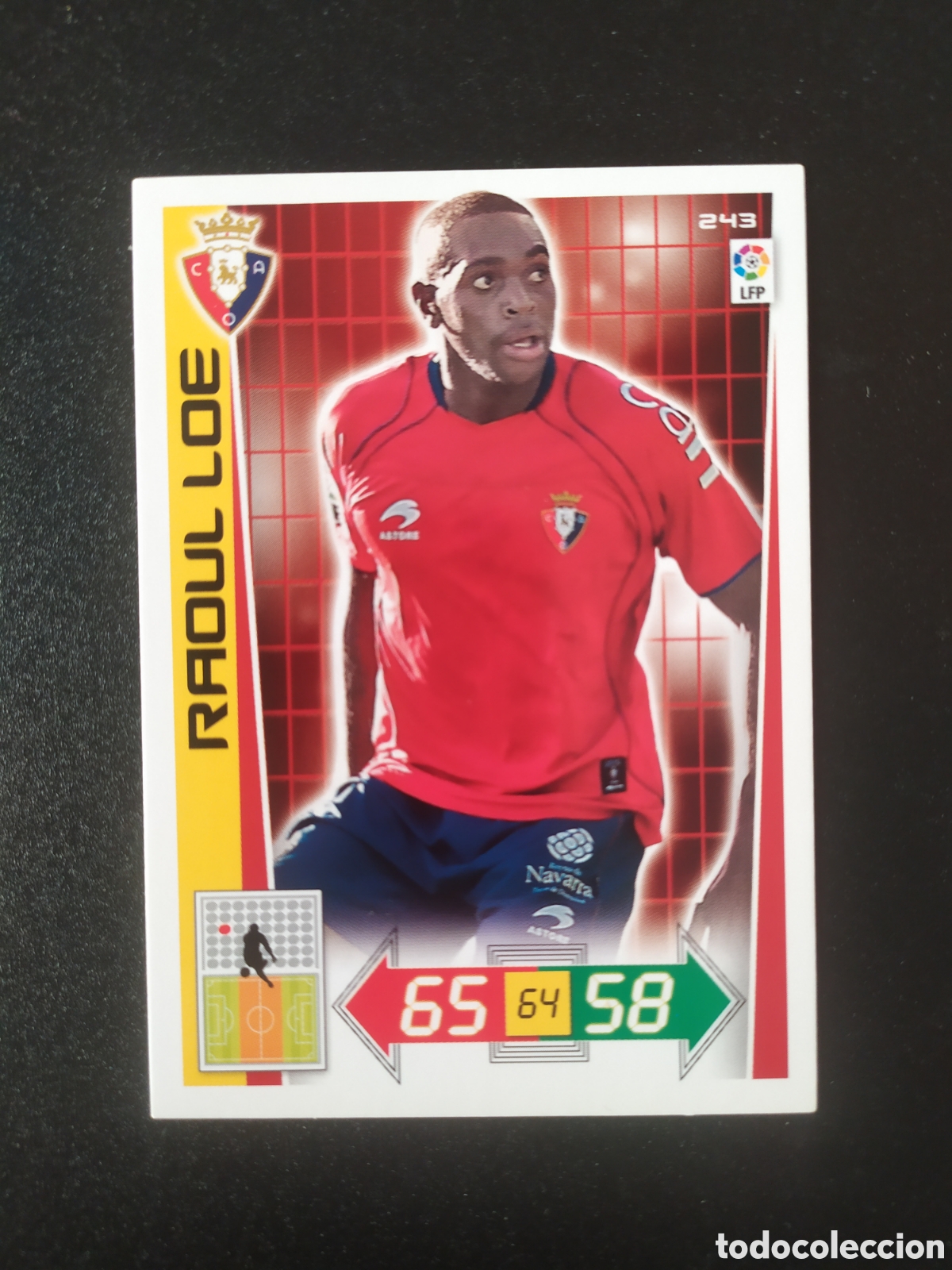 Cromos de F&uacute;tbol: Adrenalyn 2012 2013 12 13 panini Raoul Loe n&deg; 243 Osasuna