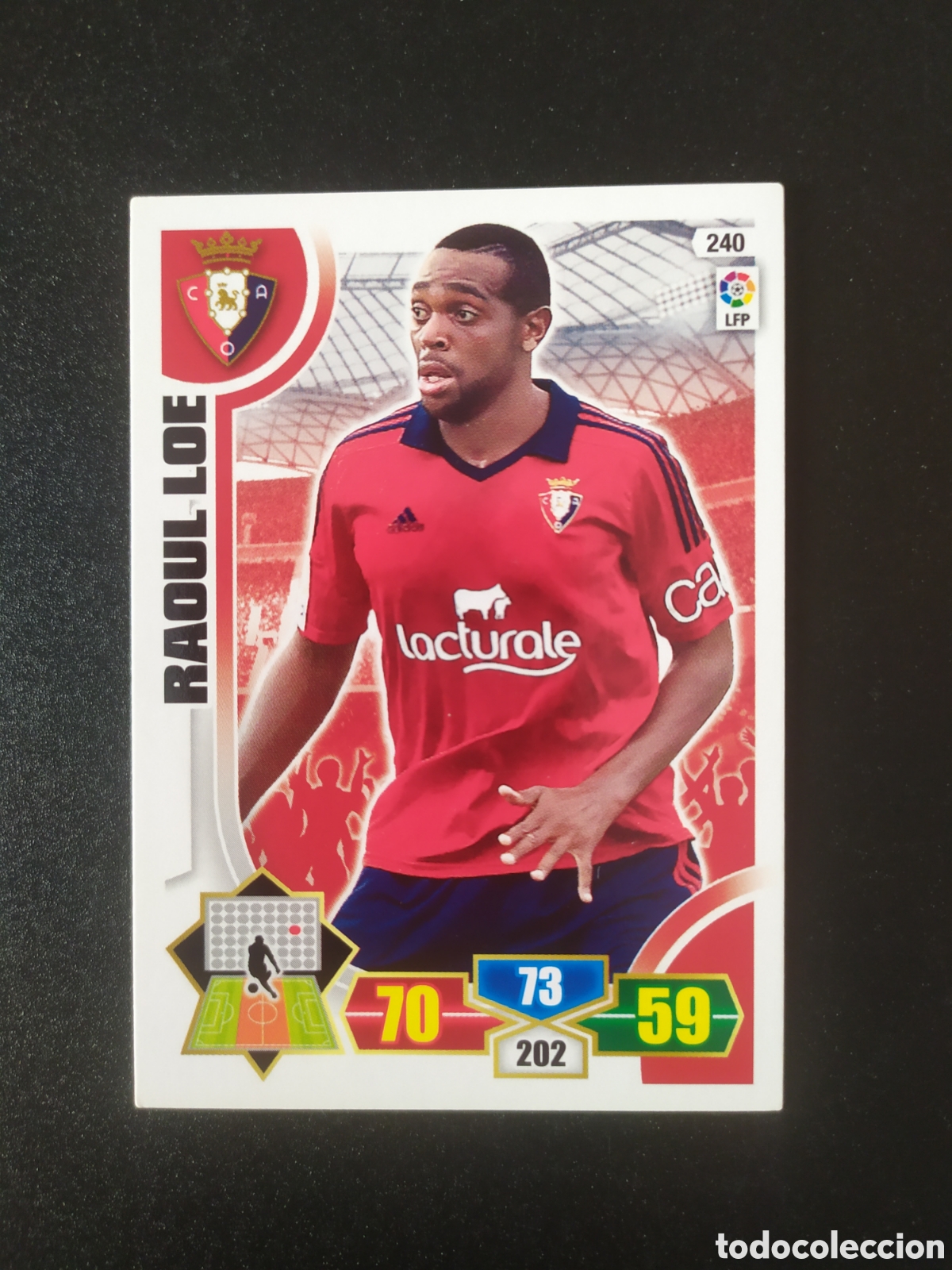 Cromos de F&uacute;tbol: Adrenalyn 2013 2014 13 14 panini Raoul Loe n&deg; 240 Osasuna