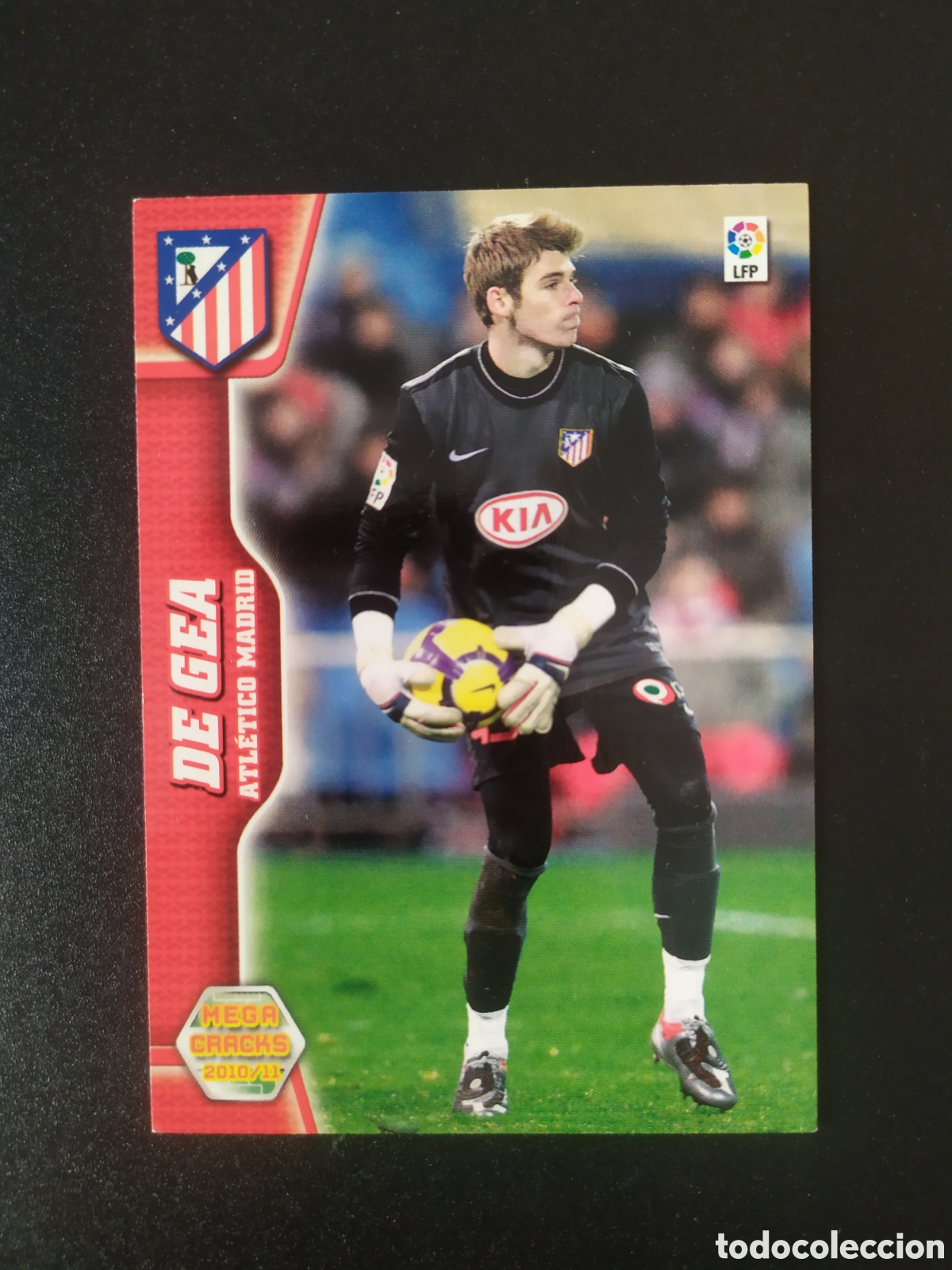 Cromos de F&uacute;tbol: Megacracks 2010 2011 10 11 panini De Gea rookie n&deg; 38 Atl&eacute;tico Madrid