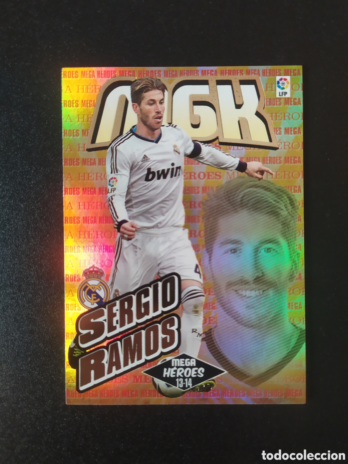 Cromos de F&uacute;tbol: Megacracks 2013 2014 13 14 panini Sergio Ramos heroes n&deg; 366 Real Madrid