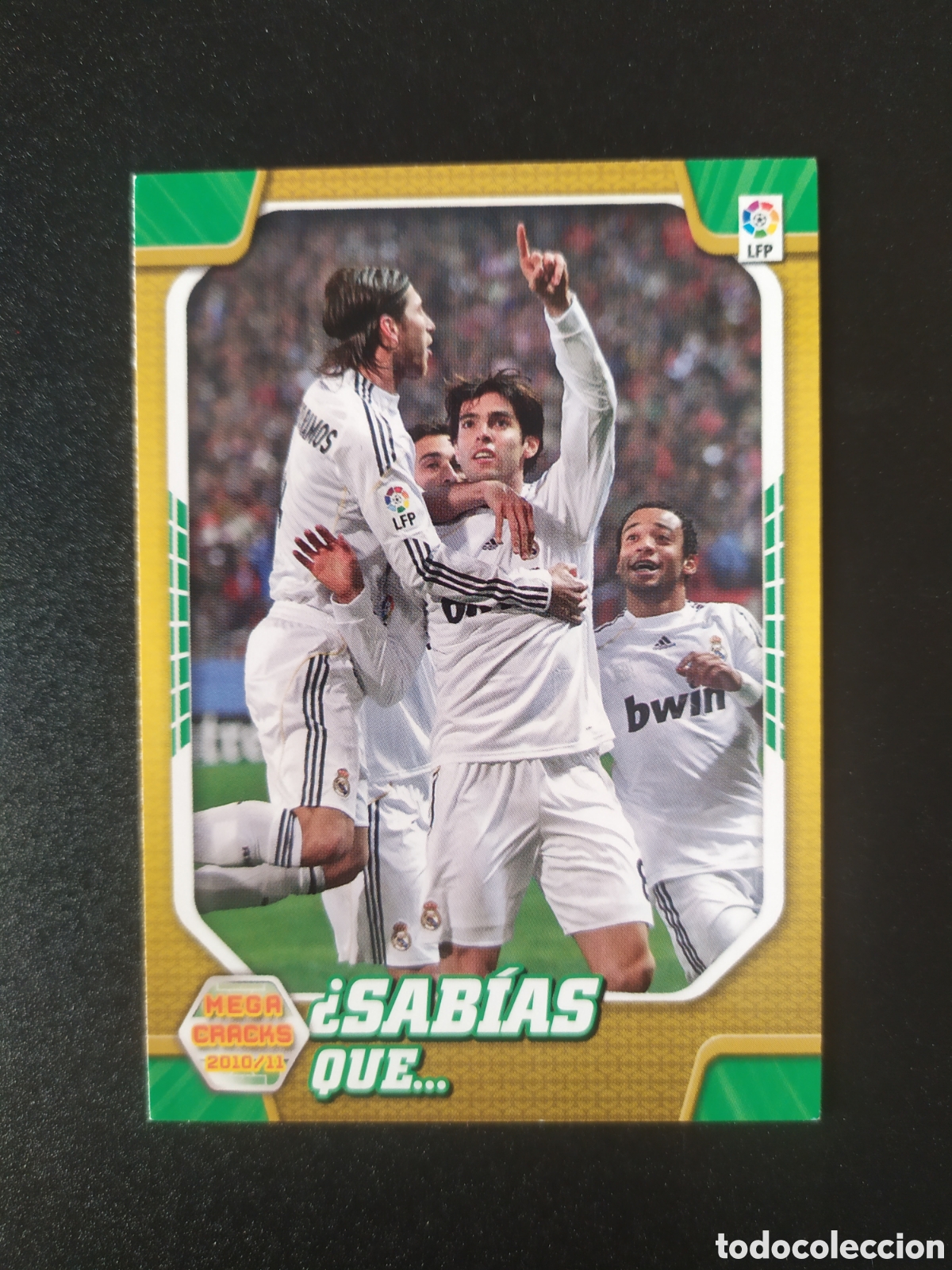 Cromos de F&uacute;tbol: Megacracks 2010 2011 10 11 panini sabias que Marcelo Sergio Ramos Kaka n&deg; 407 Real Madrid