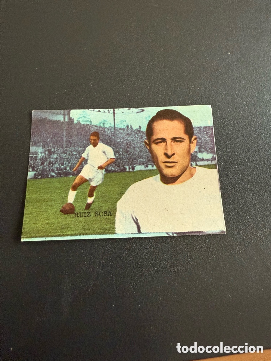Cromos de F&uacute;tbol: FHER 62 63. RUIZ SOSA ( Sevilla). Nunca Pegado