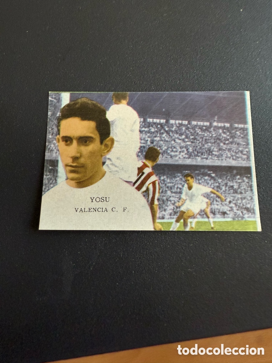 Cromos de F&uacute;tbol: FHER 62 63. YOSU ( Valencia ). Nunca Pegado