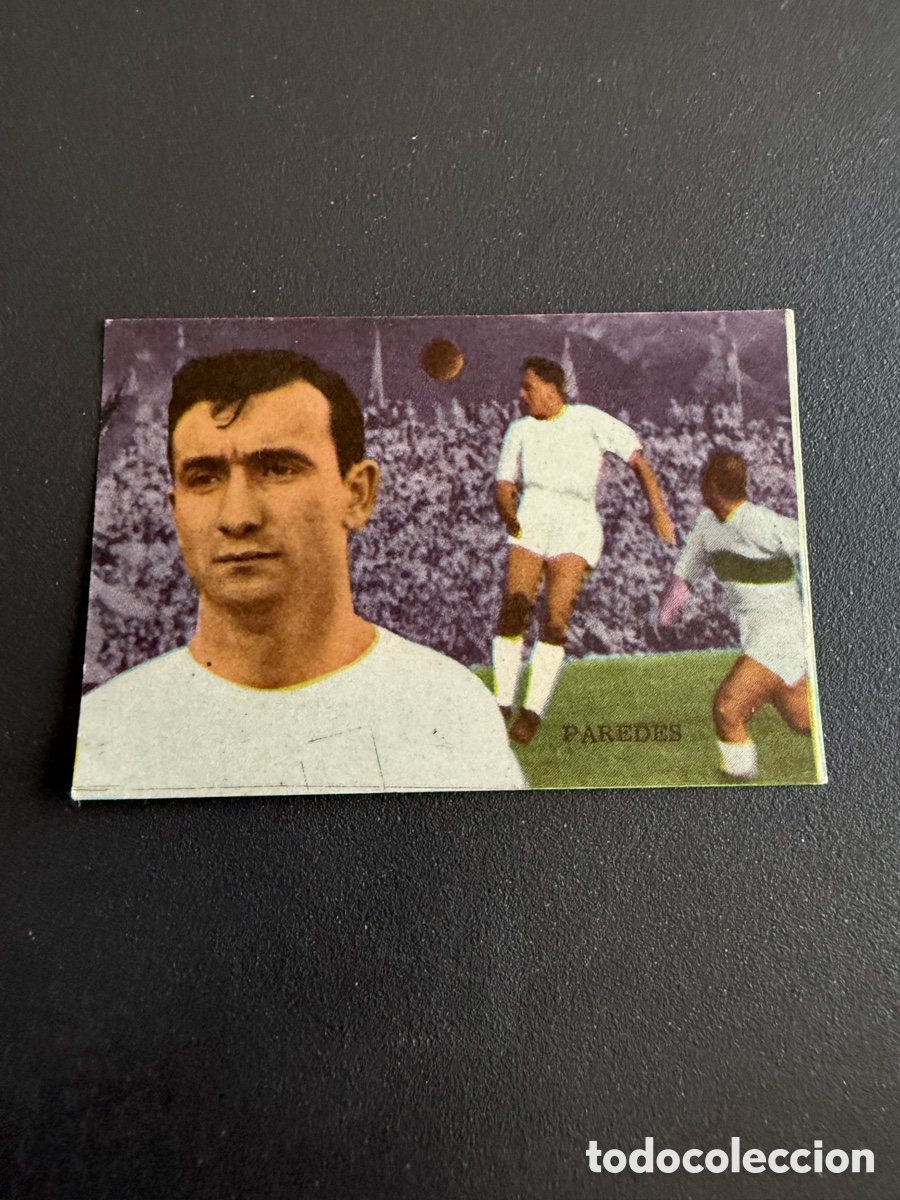 Cromos de F&uacute;tbol: FHER 62 63. PAREDES ( Valencia). Nunca Pegado