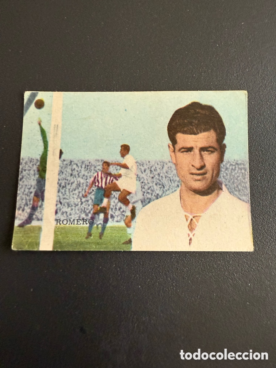 Cromos de F&uacute;tbol: FHER 62 63. ROMERO ( Sevilla ). Nunca Pegado