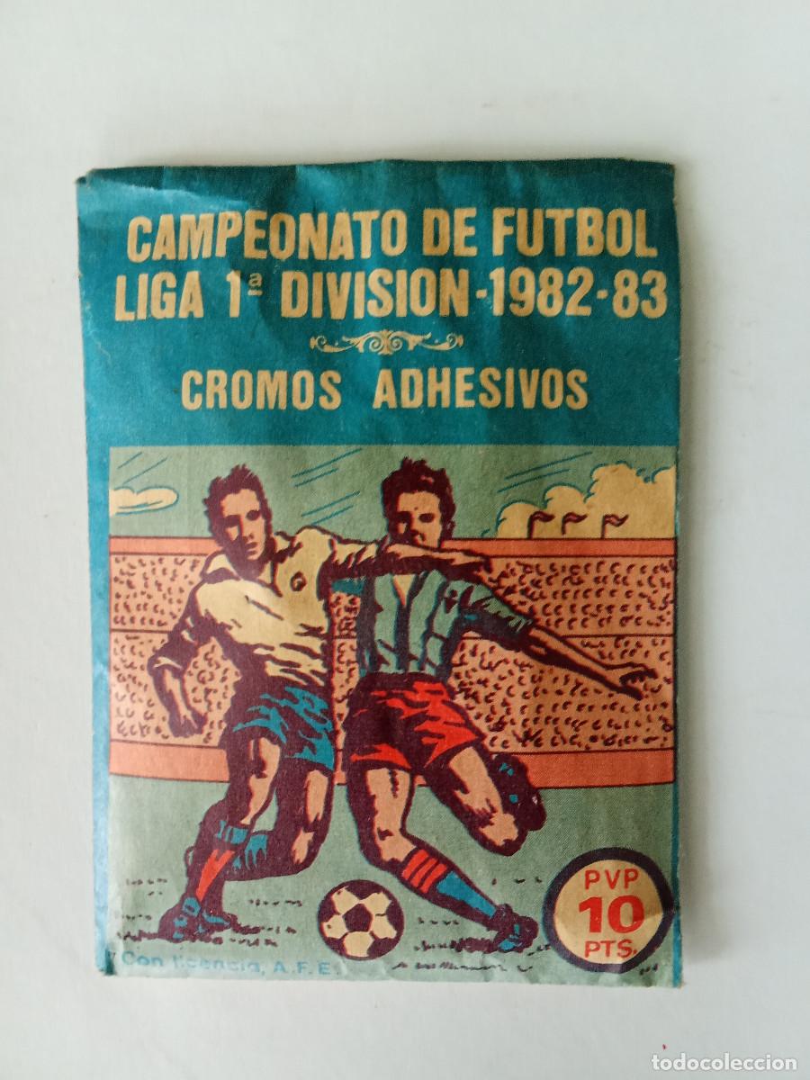 Figurine di Calcio: Sobre cerrado Campeonato de futbol Liga 1&ordf; Divisi&oacute;n 1982-83 Ed. Mateo Mirete
