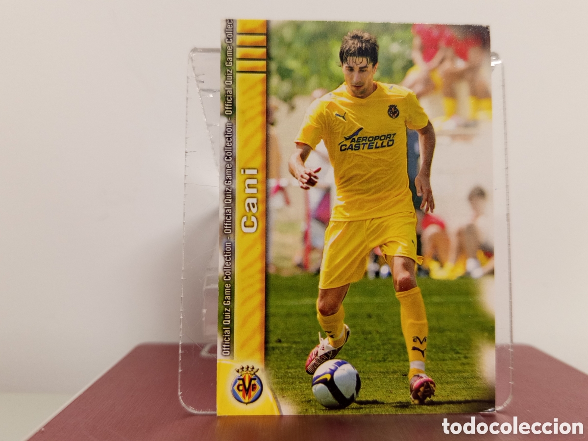 Football Stickers: ❇️ CROMO ⚽ CANI VILLARREAL 121 FICHAS LIGA QUIZ COLLECTION MUNDICROMO ❇️