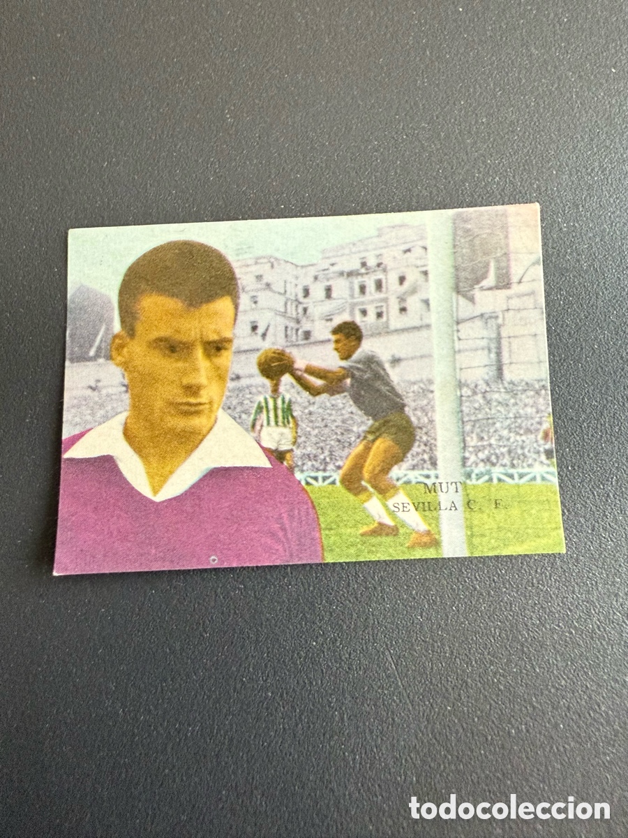 Cromos de f&uacute;tbol: FHER 62 63. MUT ( Sevilla ). Nunca Pegado - Foto 1