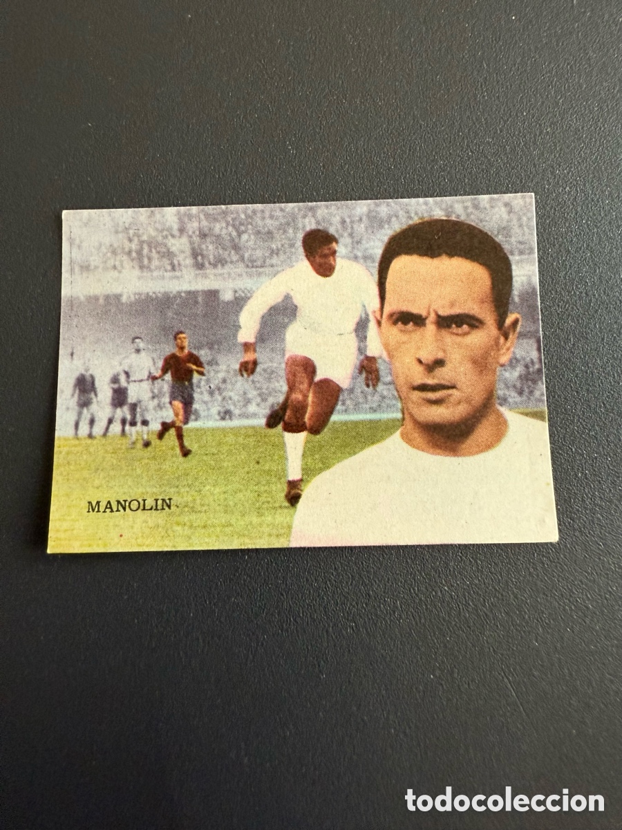 Cromos de f&uacute;tbol: FHER 62 63. MANOLIN ( Sevilla). Nunca Pegado - Foto 1
