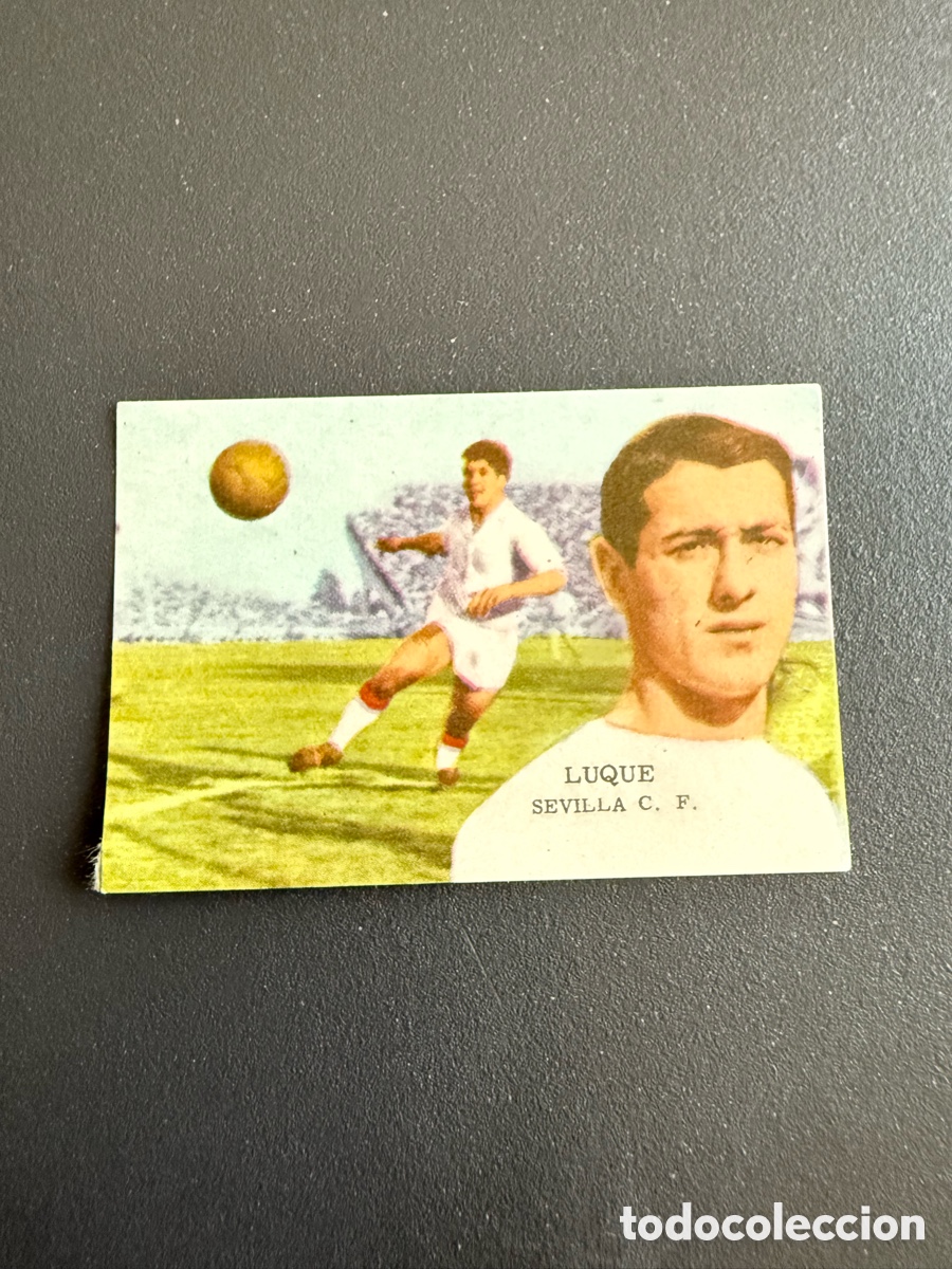 Cromos de f&uacute;tbol: FHER 62 63. LUQUE ( Sevilla ) - Foto 1