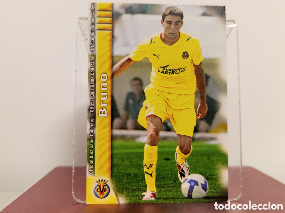 Cromos de F&uacute;tbol: ❇️ CROMO ⚽ BRUNO VILLARREAL 125 FICHAS LIGA QUIZ COLLECTION MUNDICROMO ❇️