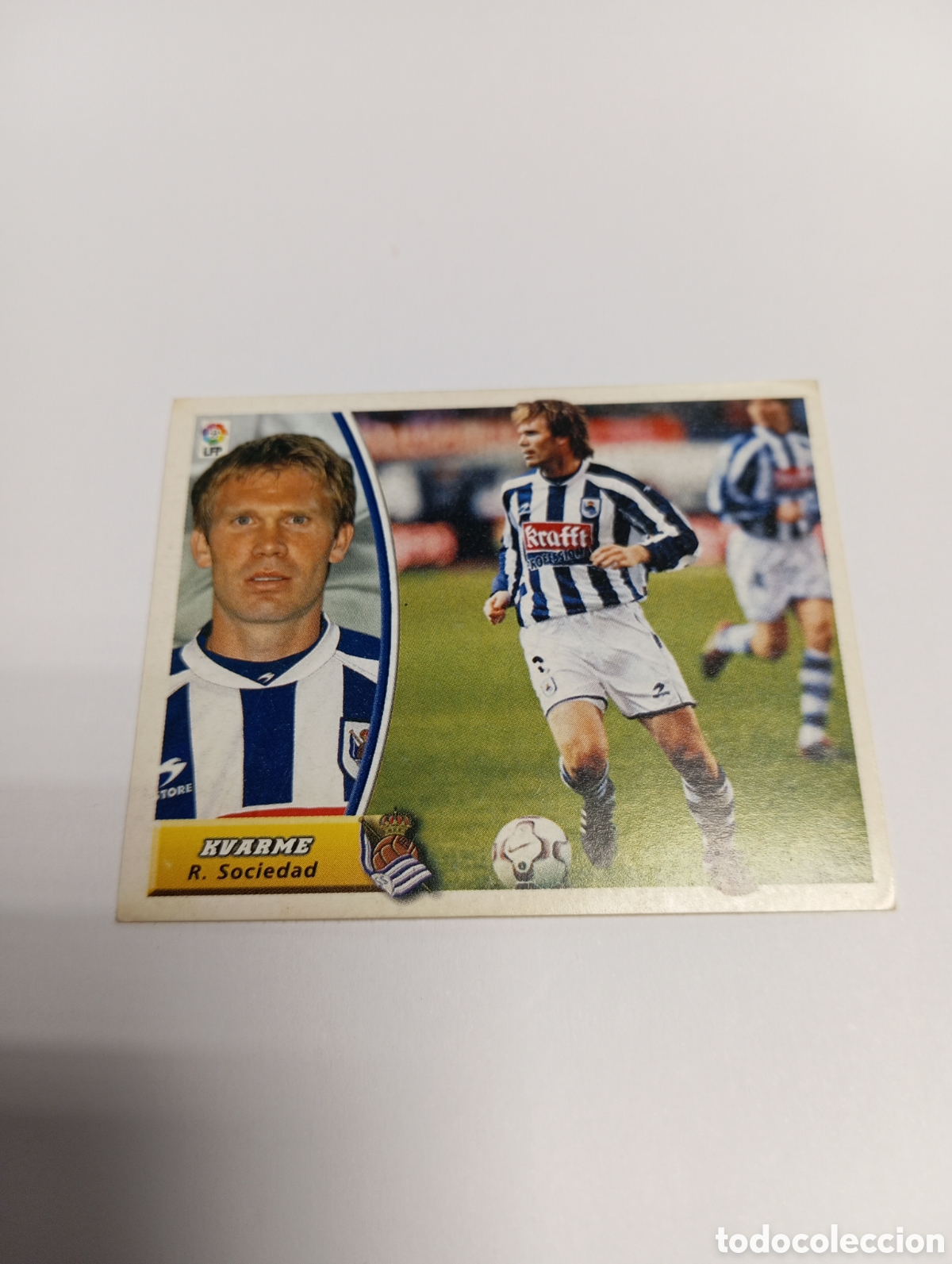 Cromos de F&uacute;tbol: KVARME Real Sociedad LIGA ESTE 2003 2004 PANINI 03 04
