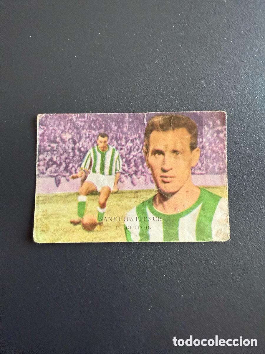 Cromos de F&uacute;tbol: FHER 62 63. Sanekowittsch ( Betis )