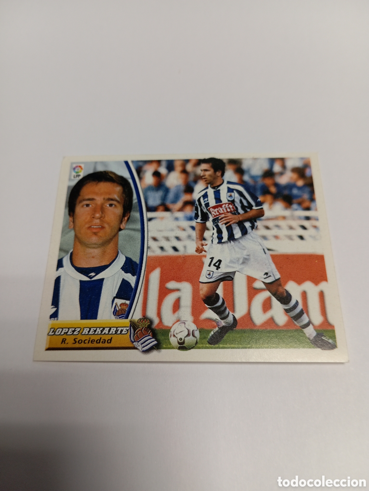 Cromos de F&uacute;tbol: L&Oacute;PEZ REKARTE Real Sociedad LIGA ESTE 2003 2004 PANINI 03 04