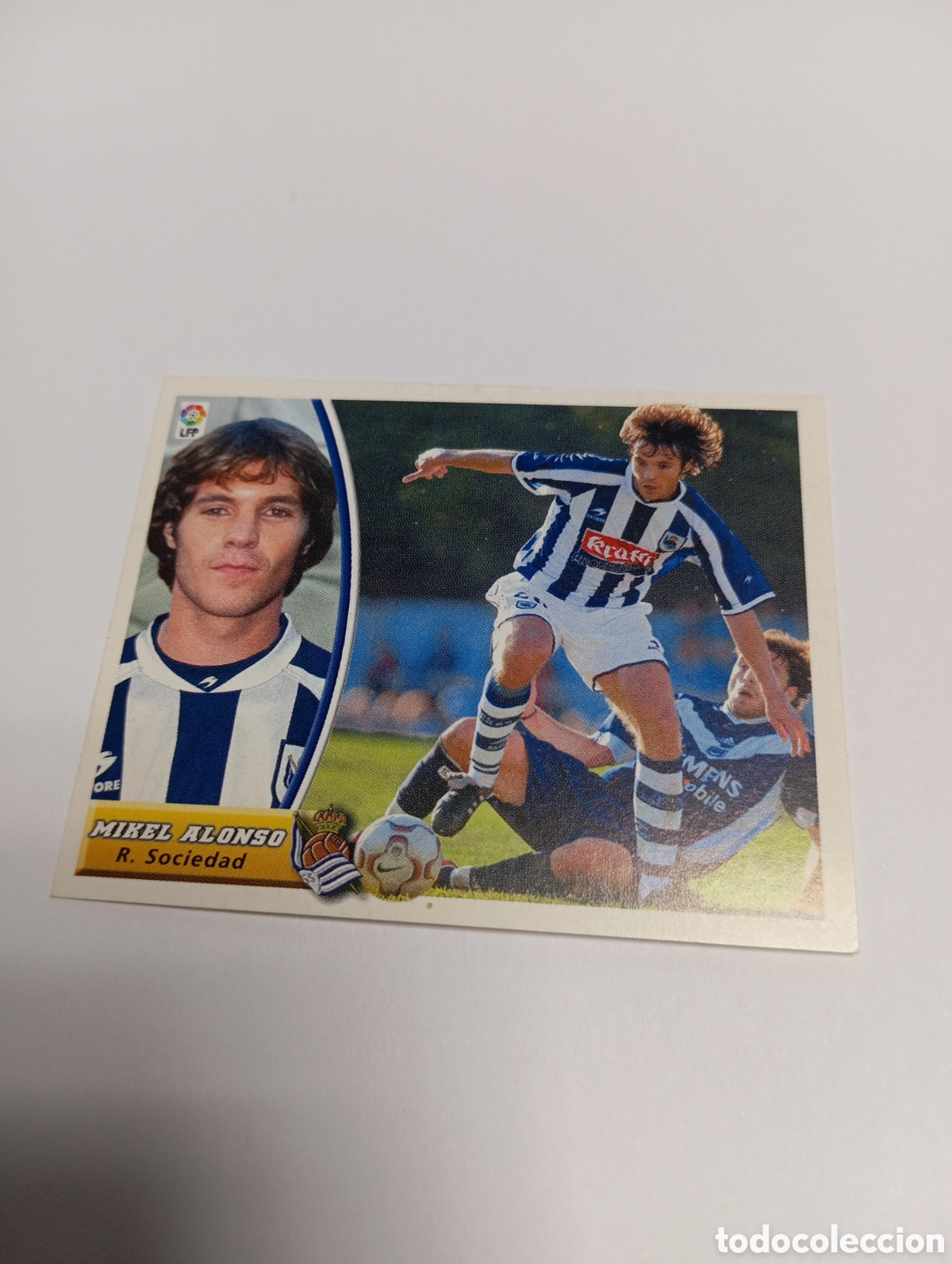 Figurine di Calcio: MIKEL ALONSO Real Sociedad LIGA ESTE 2003 2004 PANINI 03 04