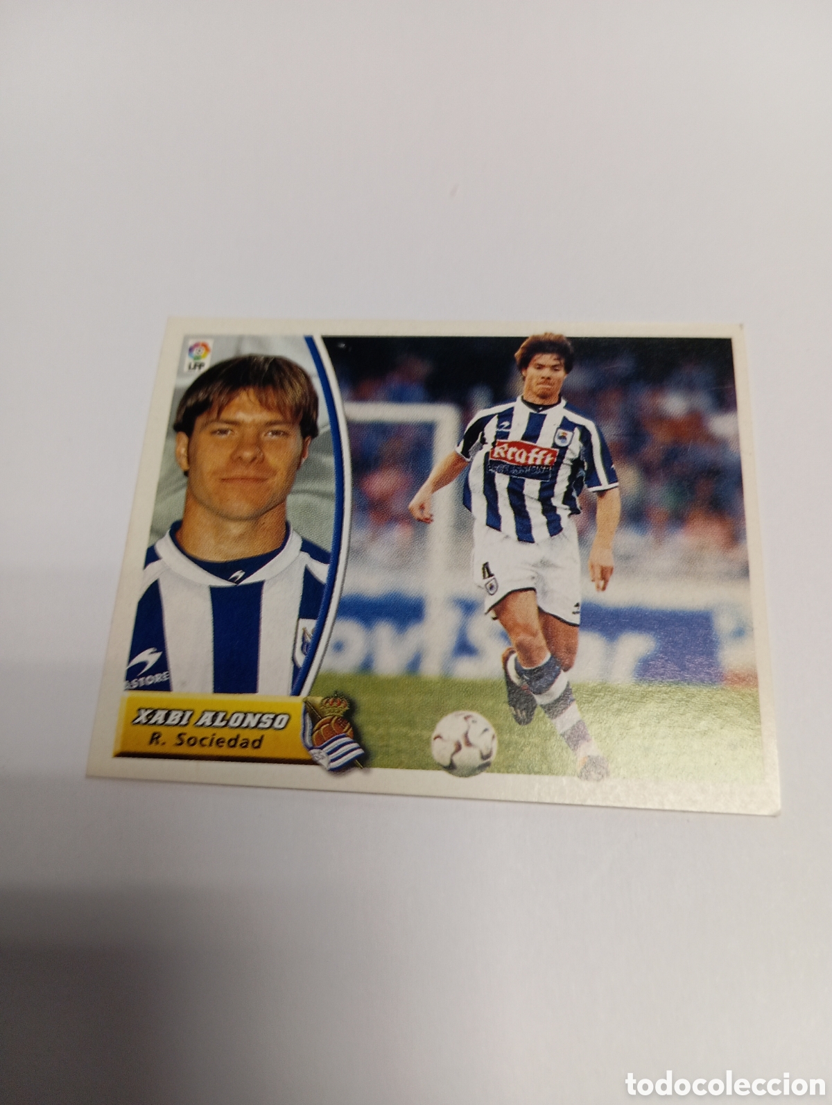 Figurine di Calcio: XABI ALONSO Real Sociedad LIGA ESTE 2003 2004 PANINI 03 04