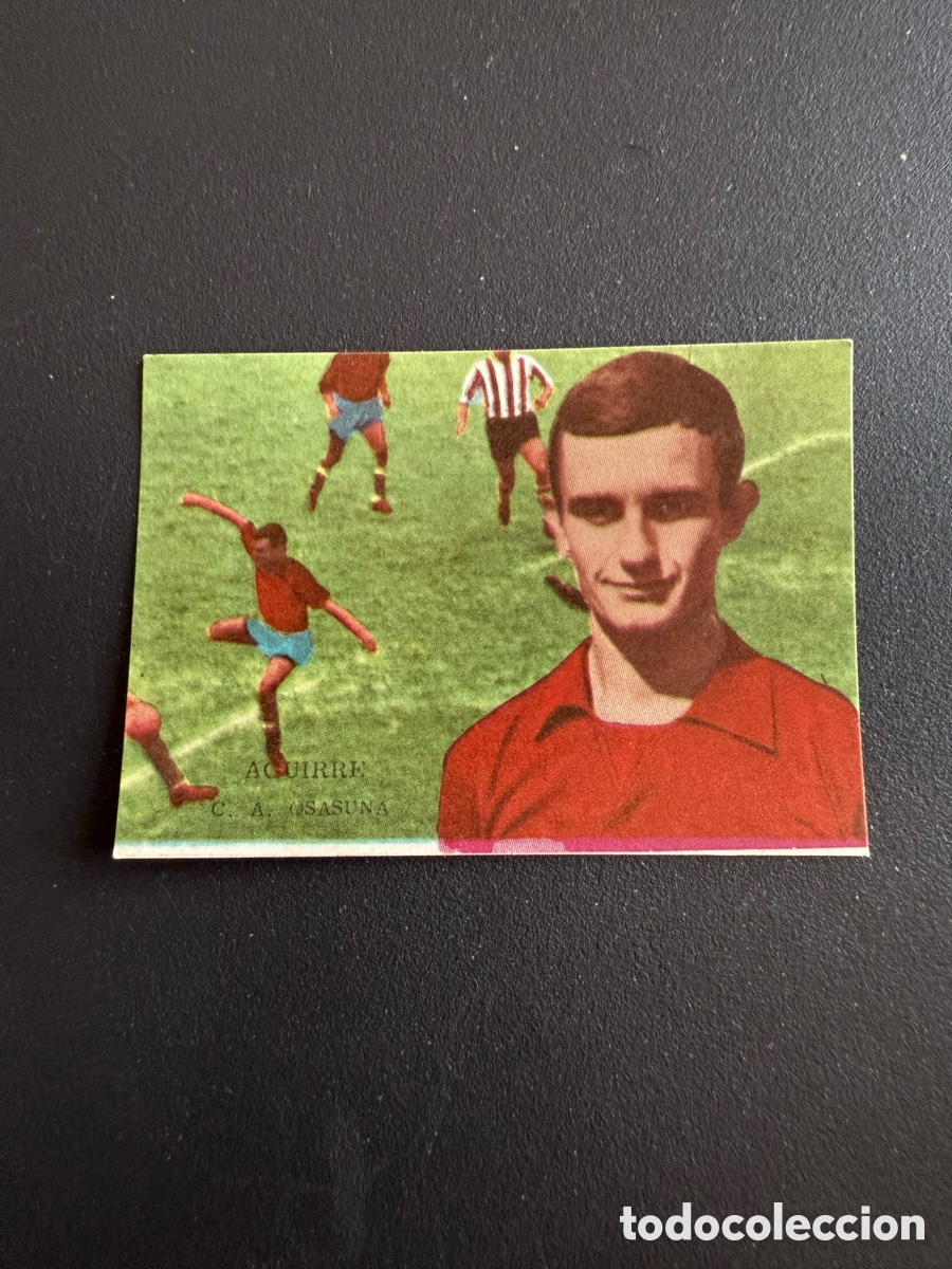 Fu&szlig;ball-Sticker: FHER 62 63. AGUIRRE ( Osasuna ). Nunca Pegado