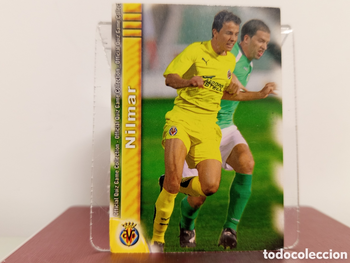 Fu&szlig;ball-Sticker: ❇️ CROMO ⚽ NILMAR VILLARREAL 126 FICHAS LIGA QUIZ COLLECTION MUNDICROMO ❇️