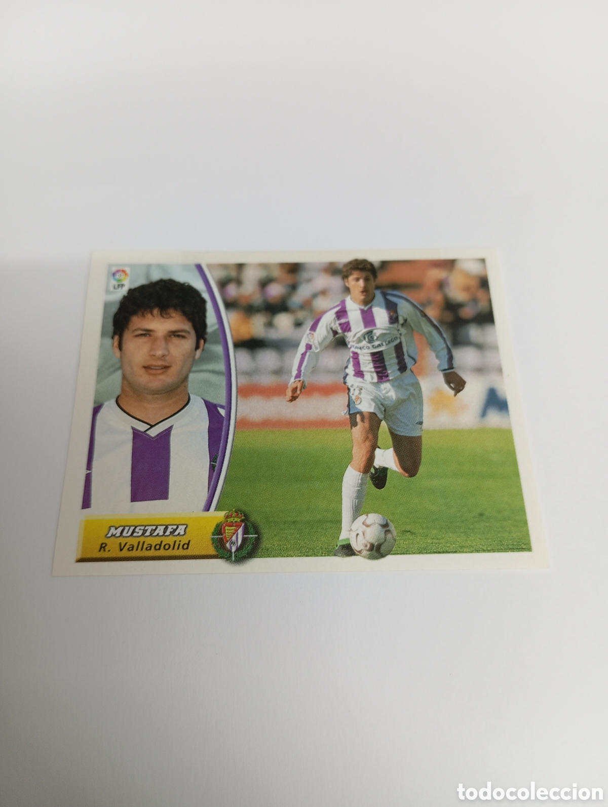 Cromos de F&uacute;tbol: MUSTAFA BAJA Valladolid LIGA ESTE 2003 2004 PANINI 03 04