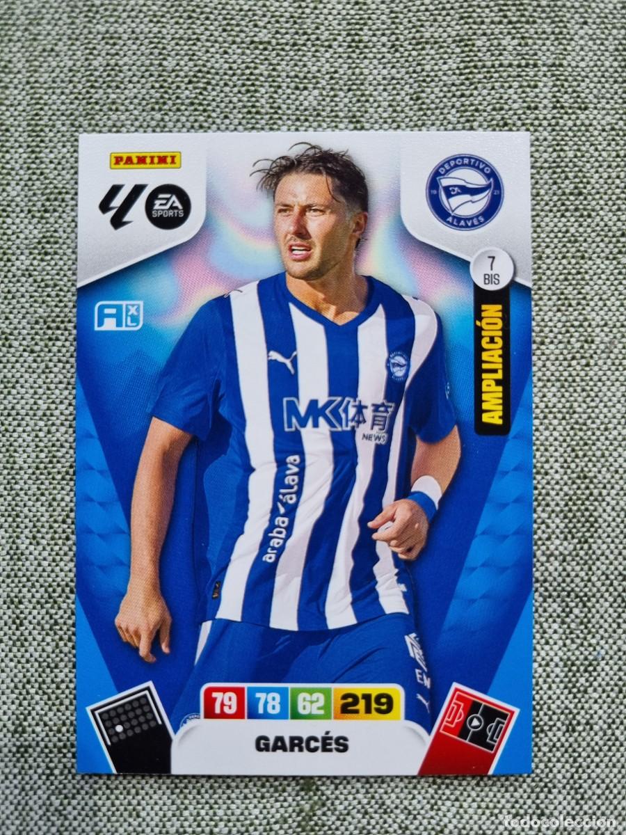 Cromos de Futebol: 7 Bis GARC&Eacute;S (Deportivo Alav&eacute;s) AMPLIACI&Oacute;N. Liga 2025 2026 25 26 Adrenalyn XL (Panini) NUEVO