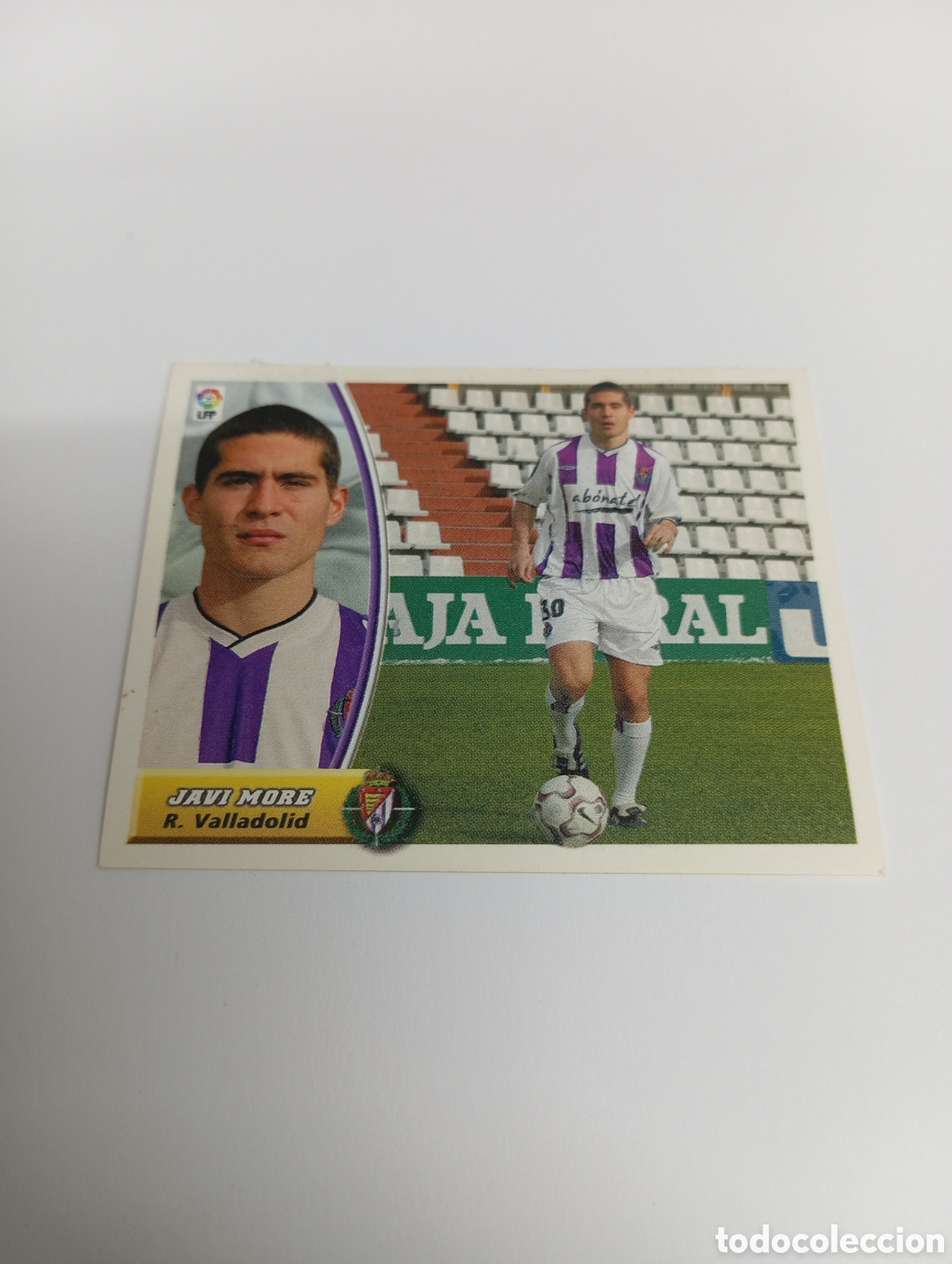 Football Stickers: JAVI MORE Valladolid LIGA ESTE 2003 2004 PANINI 03 04