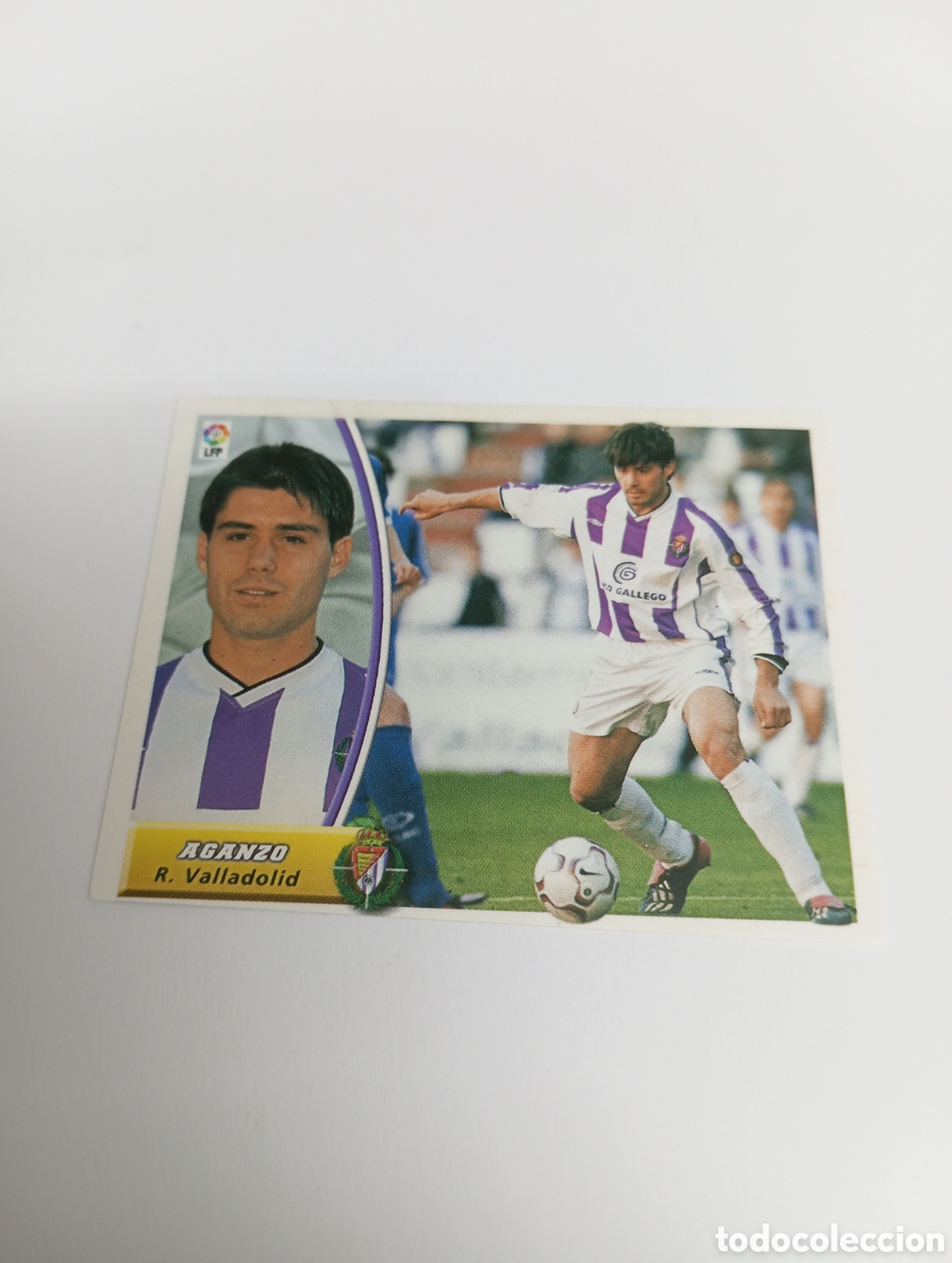 Fu&szlig;ball-Sticker: AGANZO BAJA Valladolid LIGA ESTE 2003 2004 PANINI 03 04