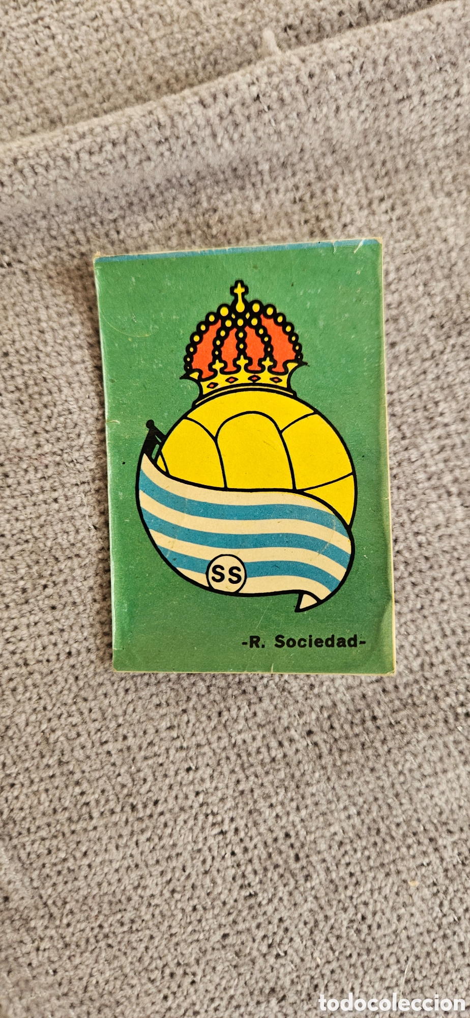 Fu&szlig;ball-Sticker: Escudo real sociedad fher disgra 1967 1968 67 68 calcomania