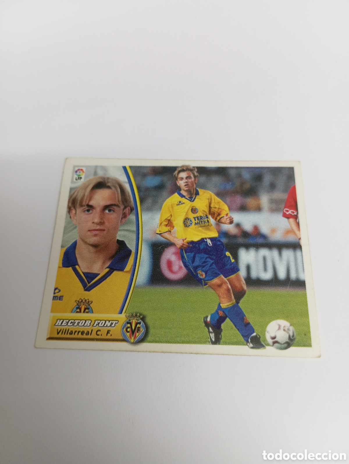 Cromos de F&uacute;tbol: H&Eacute;CTOR FONT BAJA Villarreal LIGA ESTE 2003 2004 PANINI 03 04