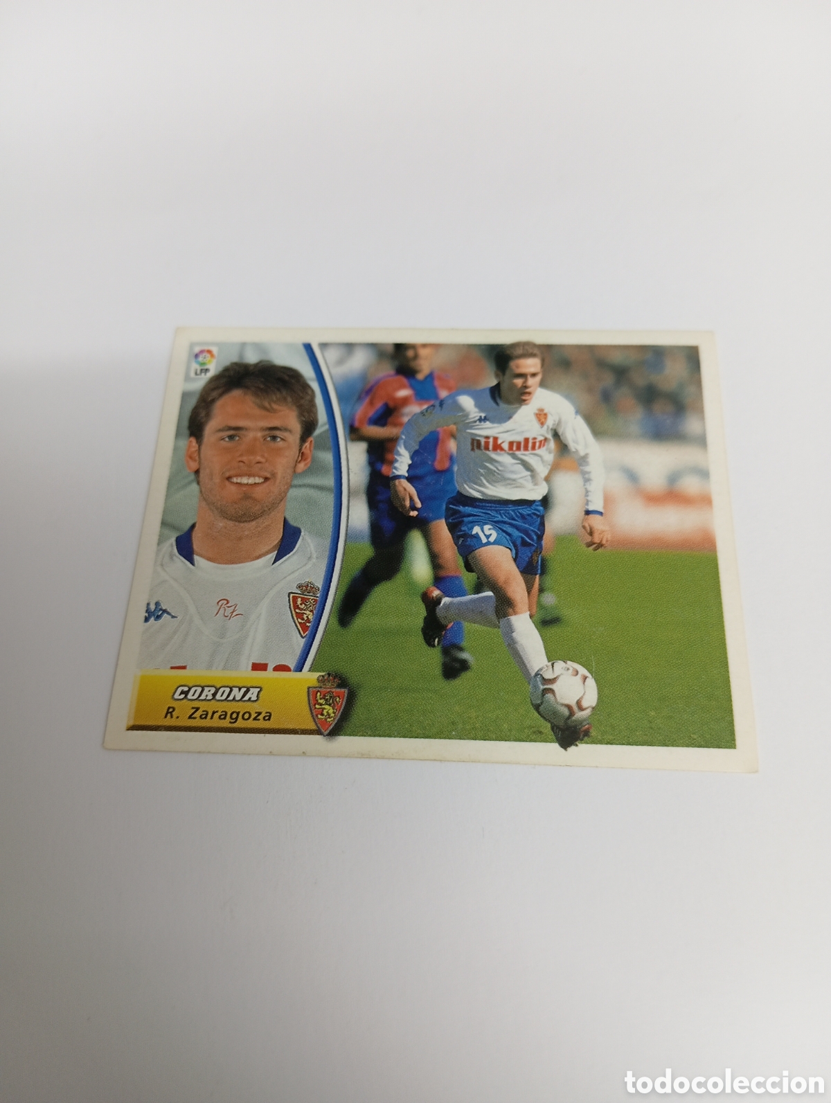 Figurine di Calcio: CORONA Zaragoza LIGA ESTE 2003 2004 PANINI 03 04