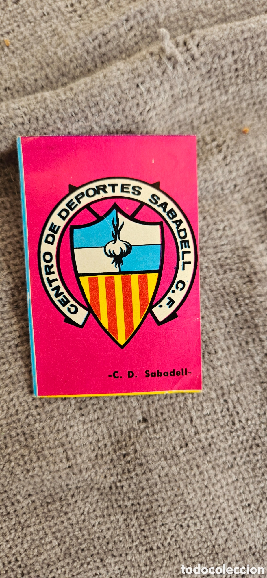 Figurine di Calcio: Escudo sabadell fher disgra 1967 1968 67 68