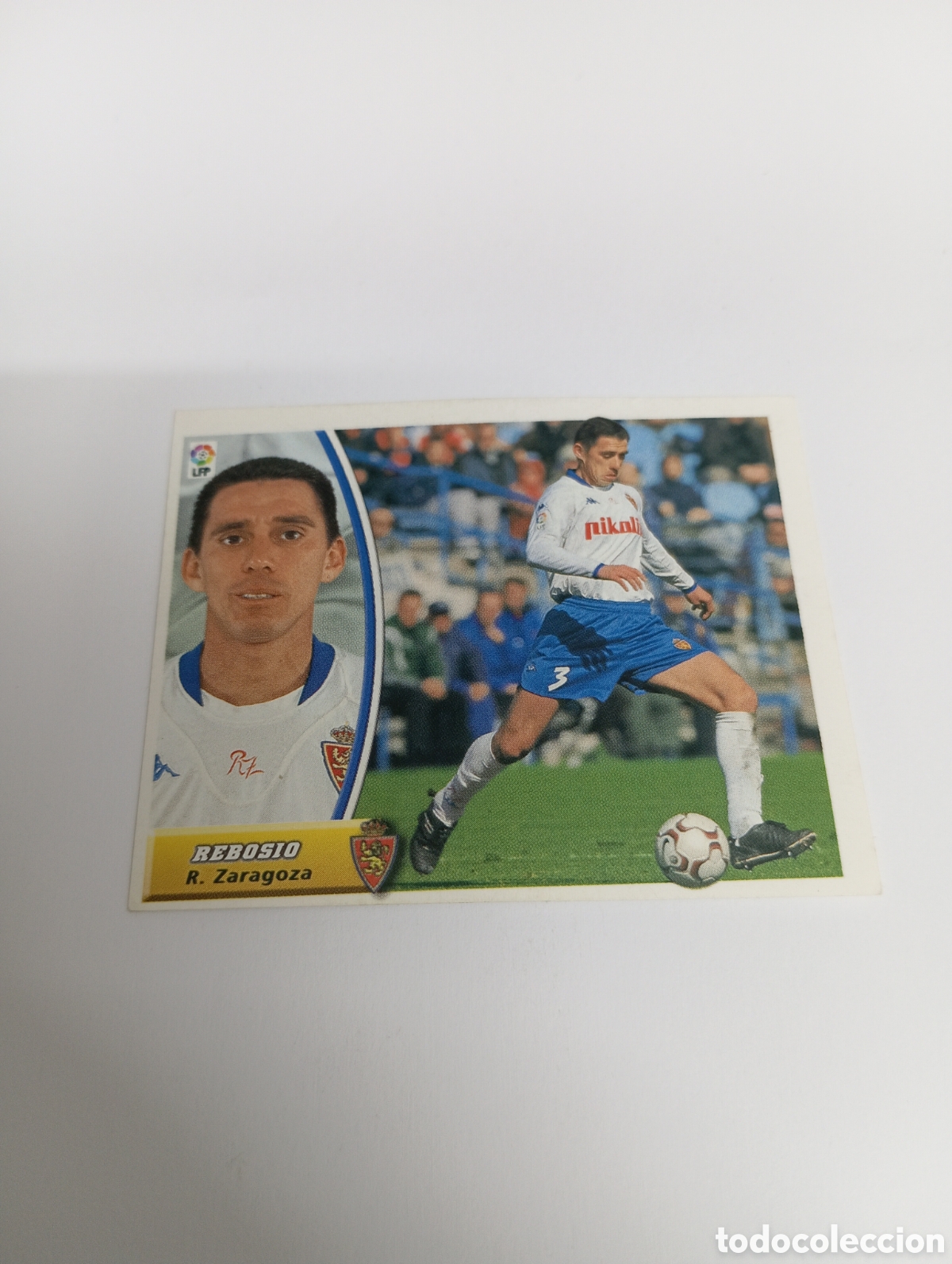 Figurine di Calcio: REBOSIO Zaragoza LIGA ESTE 2003 2004 PANINI 03 04