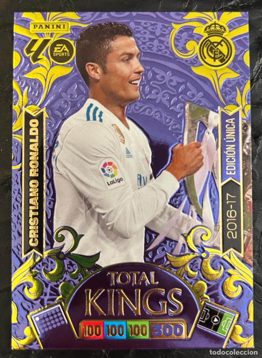Fu&szlig;ball-Sticker: Cristiano Ronaldo 2016-17 (R. Madrid) Total Kings (Dream Box) Adrenalyn XL 2025-26 (Panini)