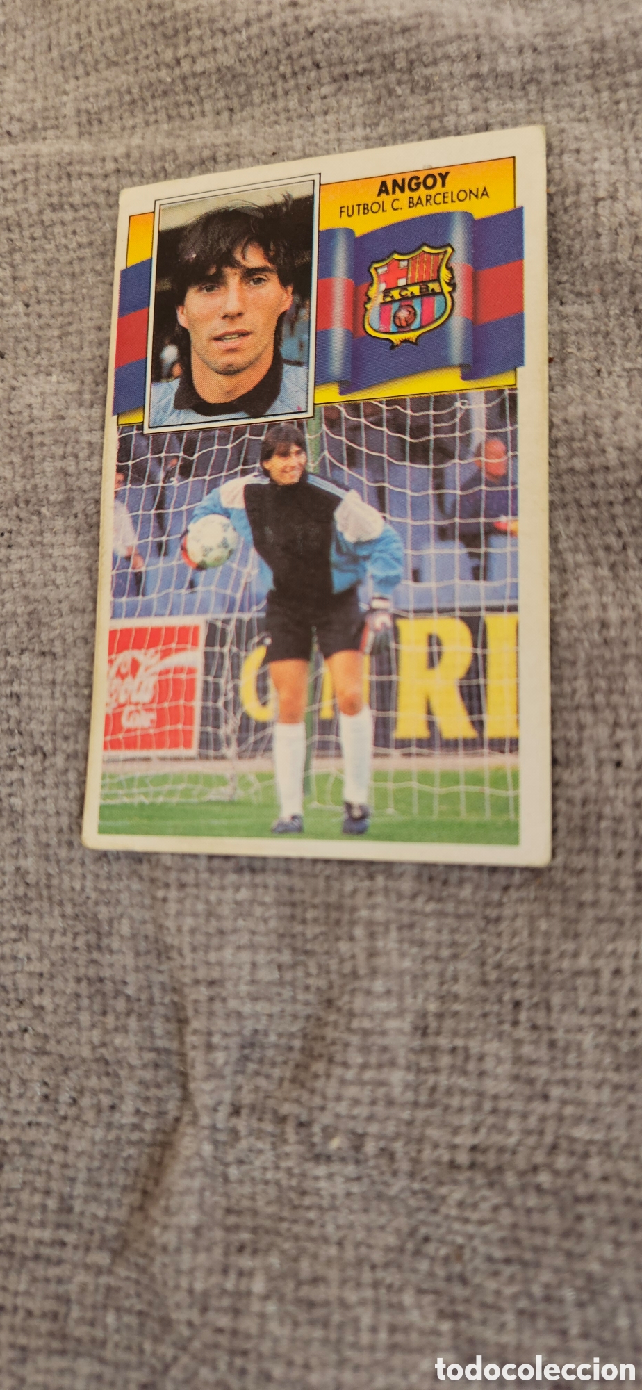 Cromos de Futebol: Angoy Barcelona este 1990 1991 90 91