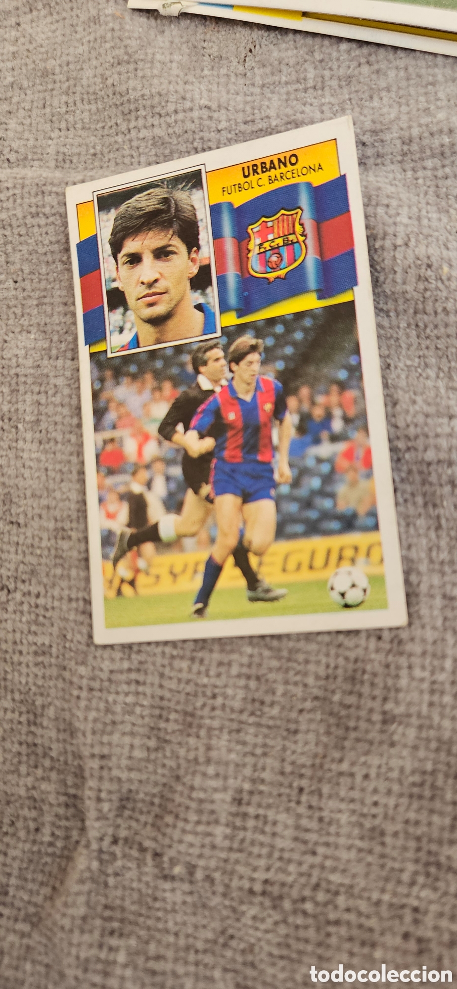 Cromos de F&uacute;tbol: Urbano Barcelona este 1990 1991 90 91