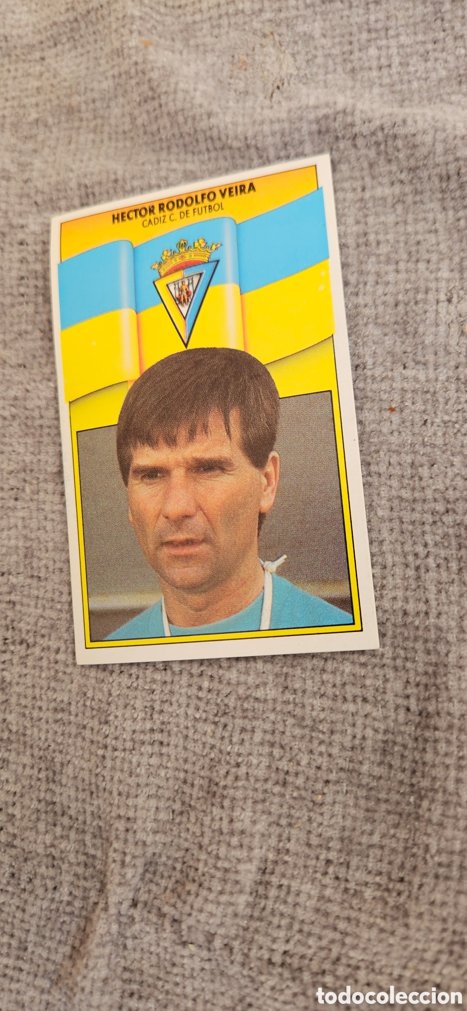 Cromos de F&uacute;tbol: Veira cadiz este 1990 1991 90 91