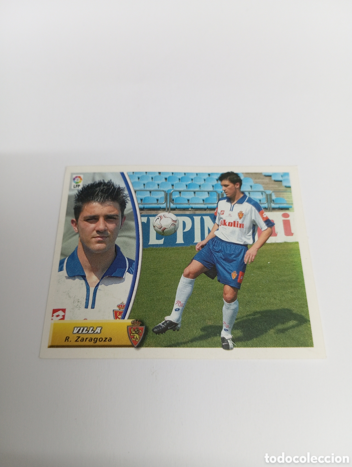 Cromos de F&uacute;tbol: FICHAJE 5 VILLA LIGA ESTE 2003 2004 PANINI 03 04