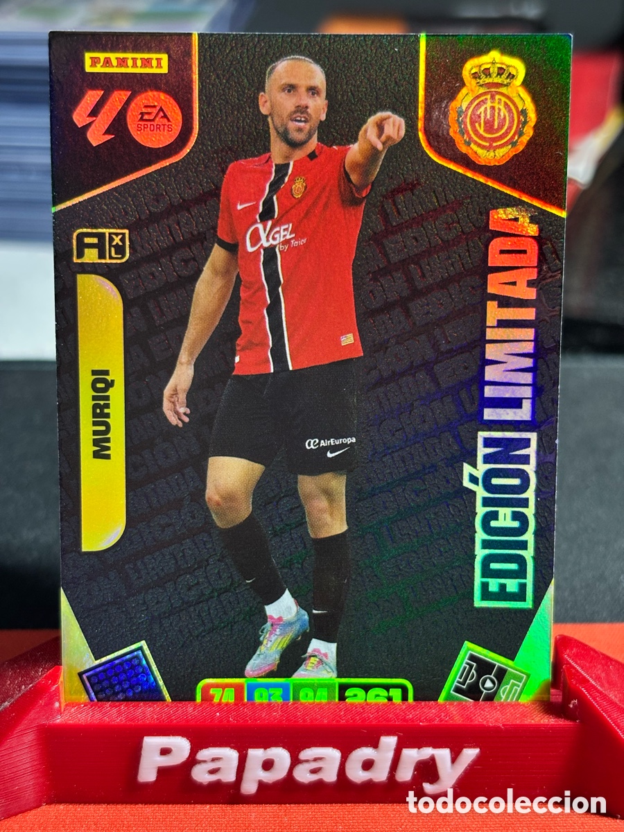 Cromos de Futebol: ADRENALYN XL 2025-26 PANINI EDICION LIMITADA MURIQI REAL MALLORCA