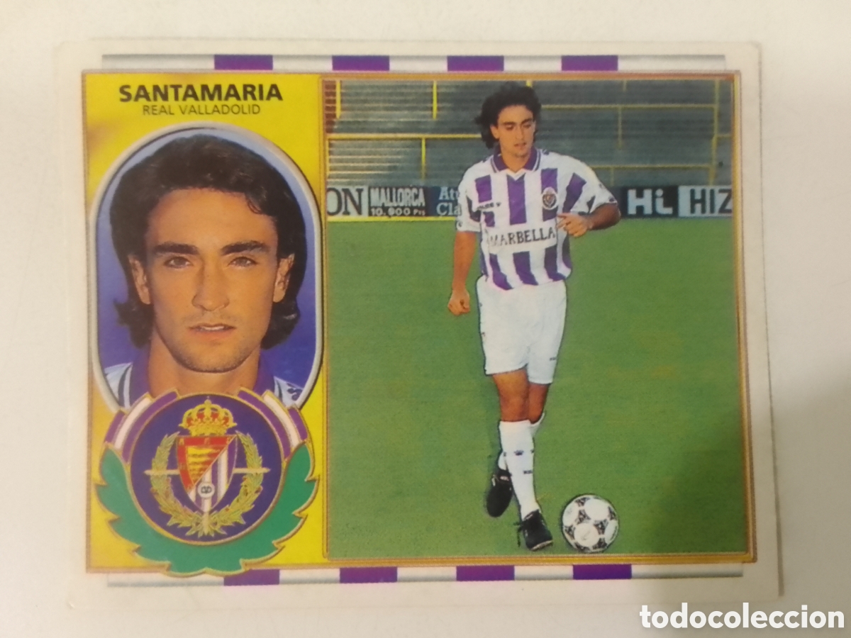 Cartes &agrave; collectionner de Football: Colecciones Este 96-97 Santamar&iacute;a &bull; Valladolid.