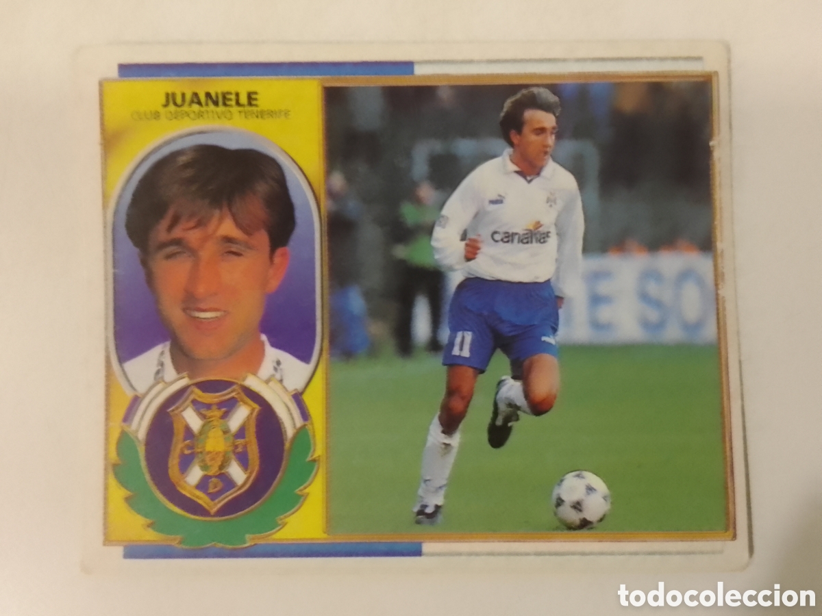 Figurine di Calcio: Colecciones Este 96-97 Juanele &bull; Tenerife.