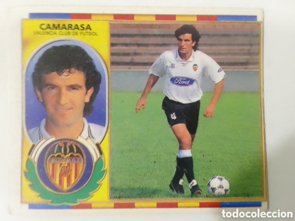Cromos de Futebol: Colecciones Este 96-97 Camarasa &bull; Valencia.