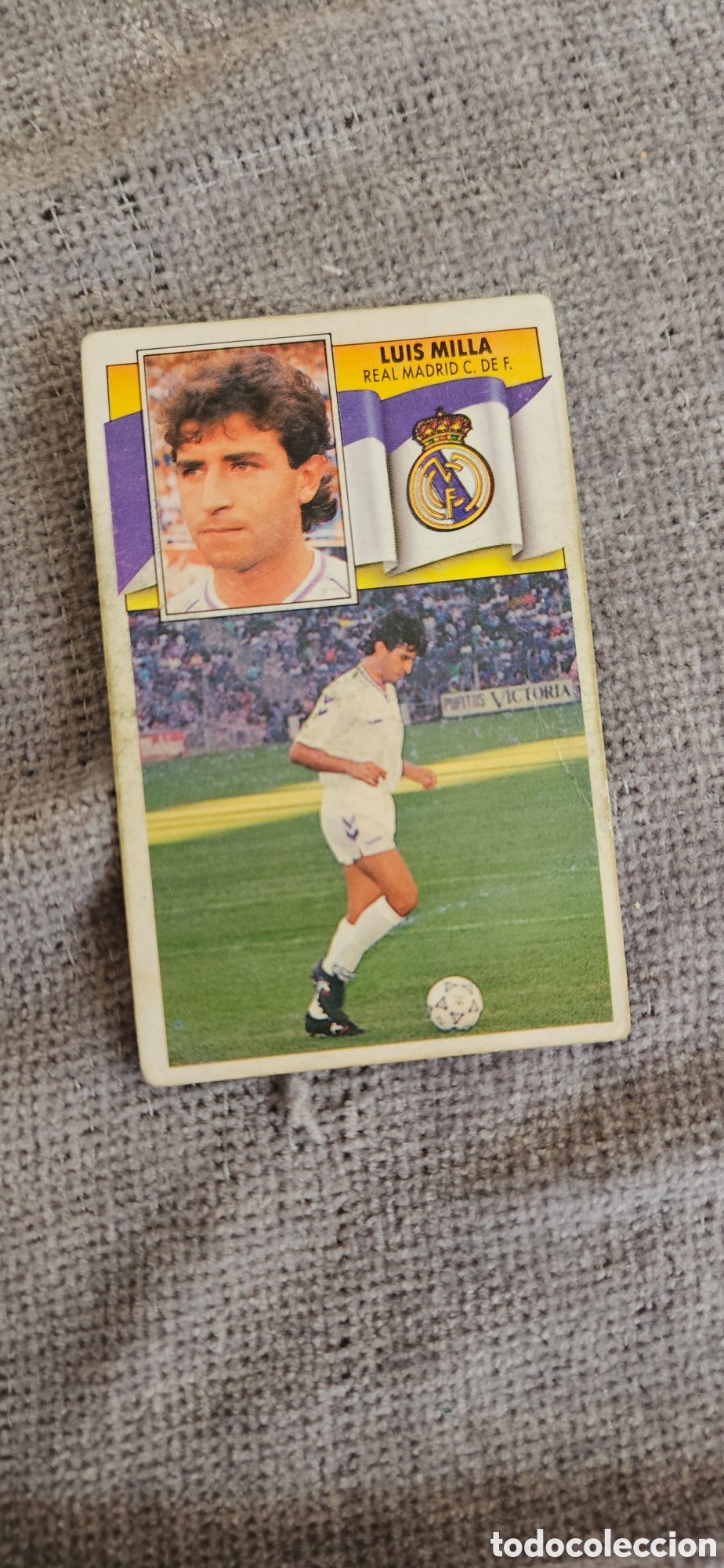 Cromos de F&uacute;tbol: Milla real Madrid este 1990 1991 90 91 fichaje 35