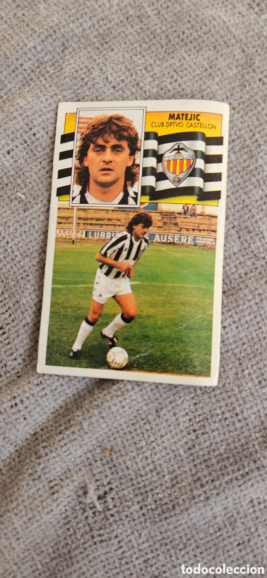 Cromos de F&uacute;tbol: Matejic castellon este fichaje 32 1990 1991 90 91